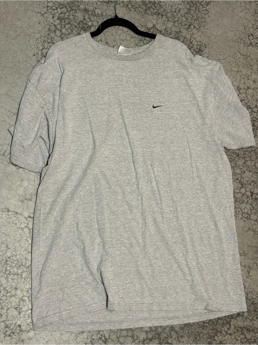 Vintage Nike Swoosh Shirt Y2K Gray Men’s Size XL